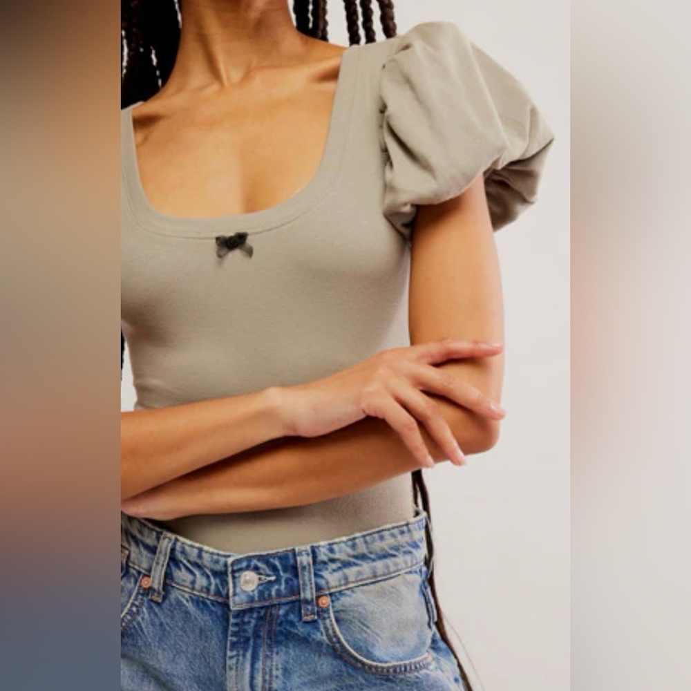 Free People Downtime Bodysuit